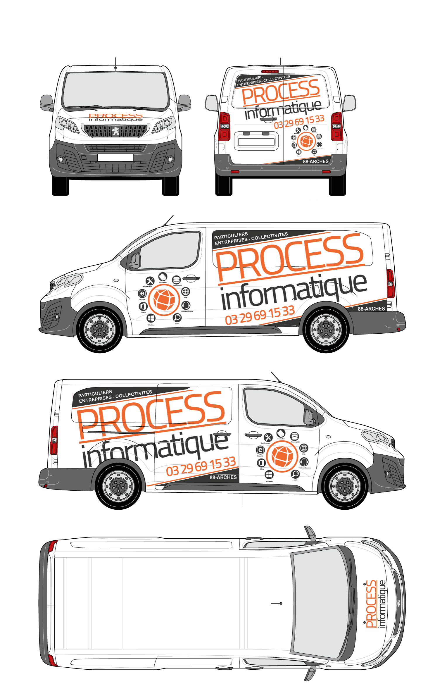 V�hicule d'intervention Process Informatique