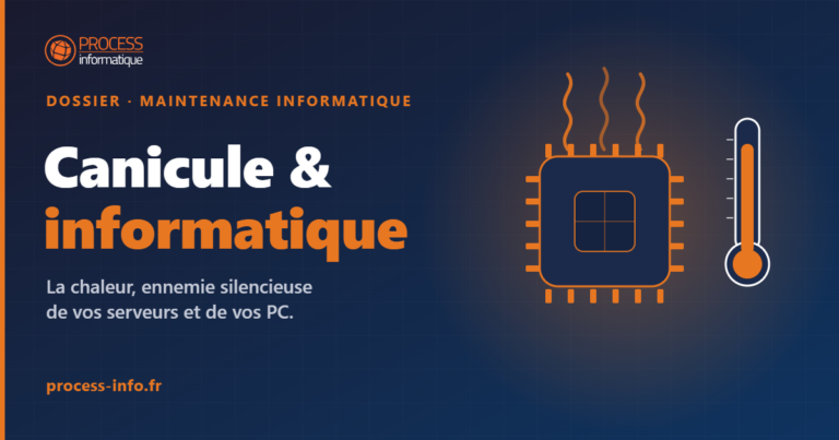 Canicule et informatique : la chaleur, ennemie silencieuse de vos serveurs et PC