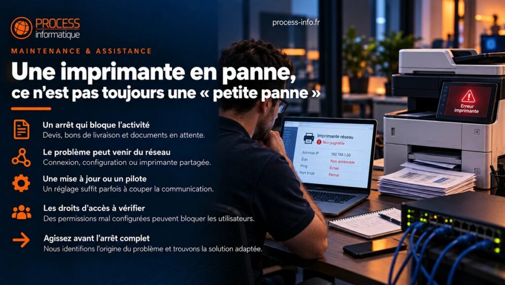 Une imprimante en panne, ce n&rsquo;est pas toujours une « petite panne »