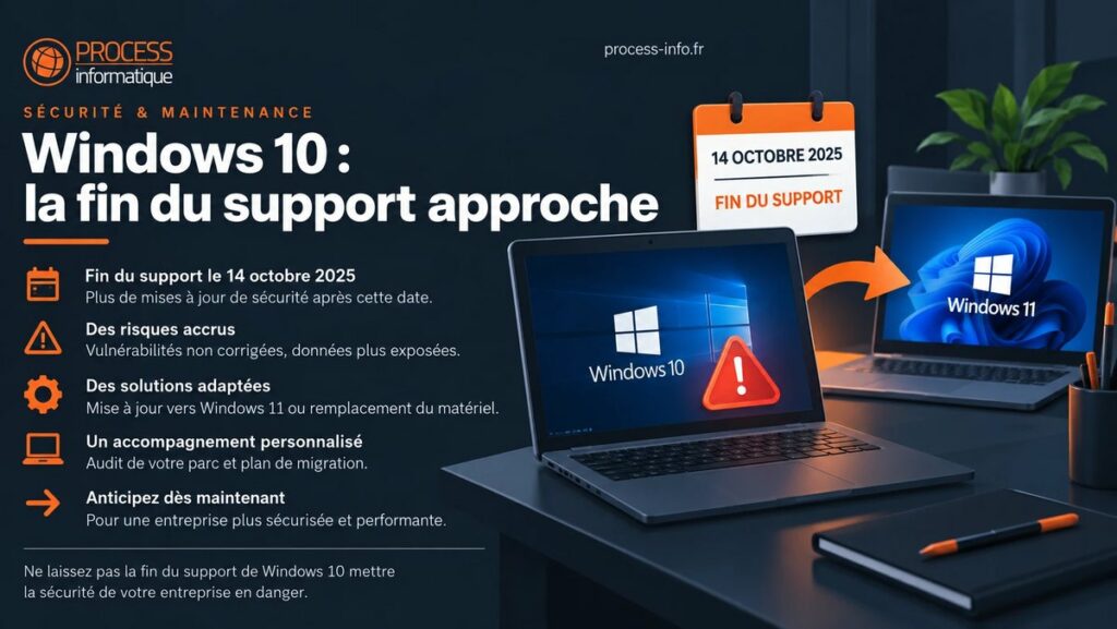 Windows 10 n&rsquo;est plus supporté : ce que ça change vraiment pour votre entreprise